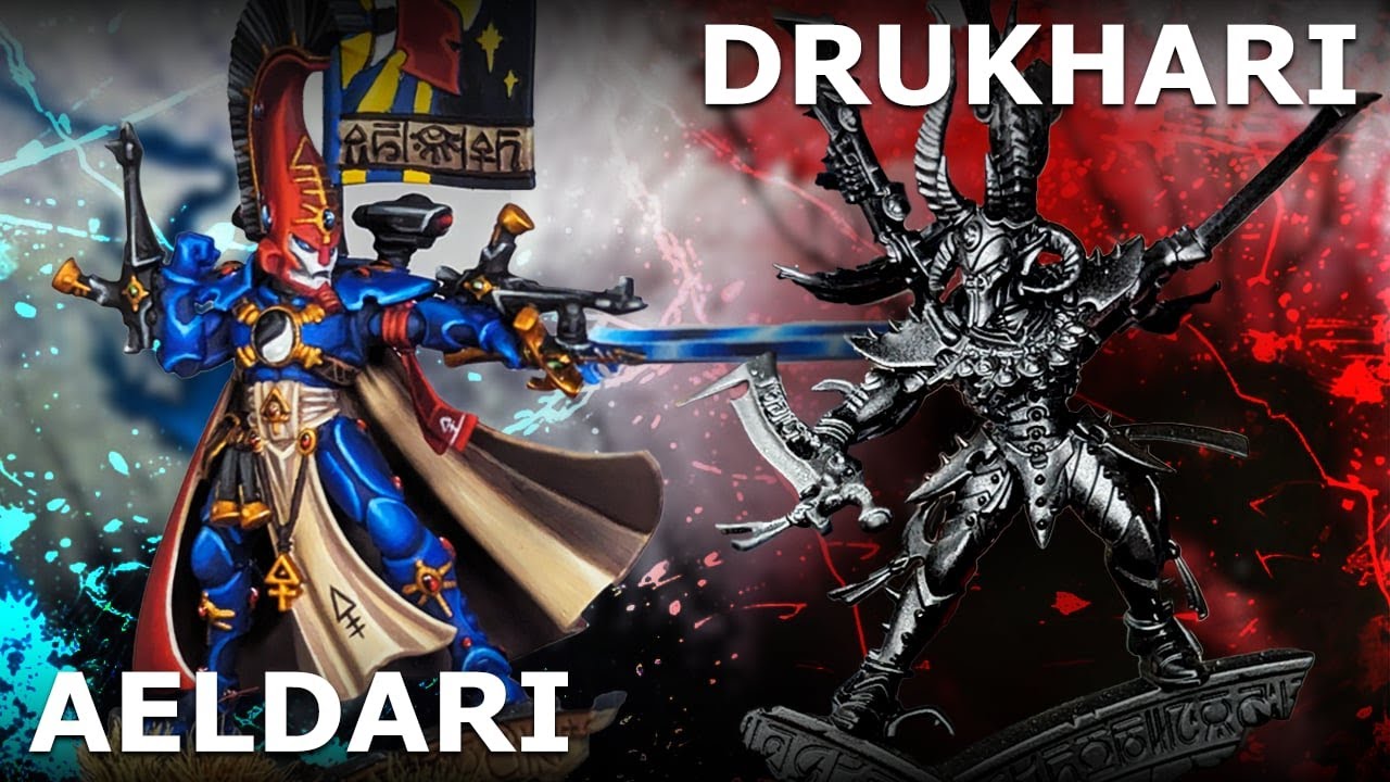 DRUKHARI VS ASURYANI WARHAMMER 40000 BATTLE REPORT