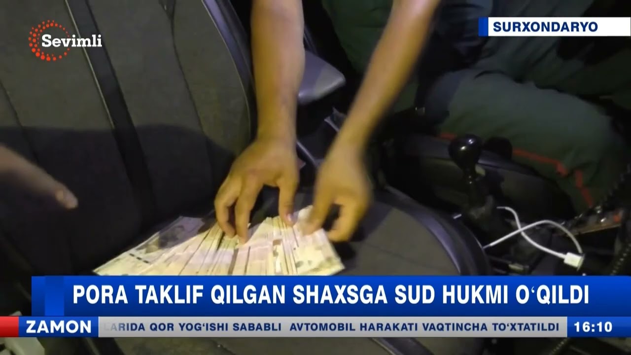 Pora taklif qilgan shaxsga sud hukmi o‘qildi