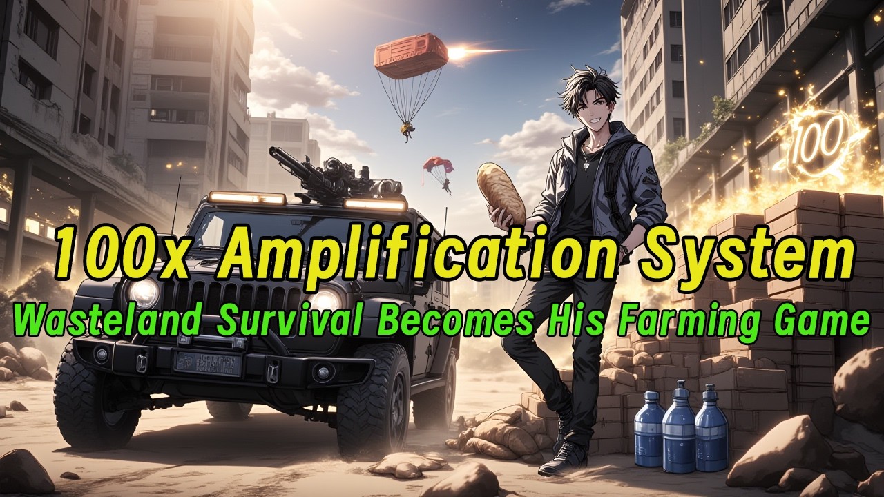 100x Amplification System? Wasteland Survival Becomes His Farming Game!#editfavmanhwa #fantasy