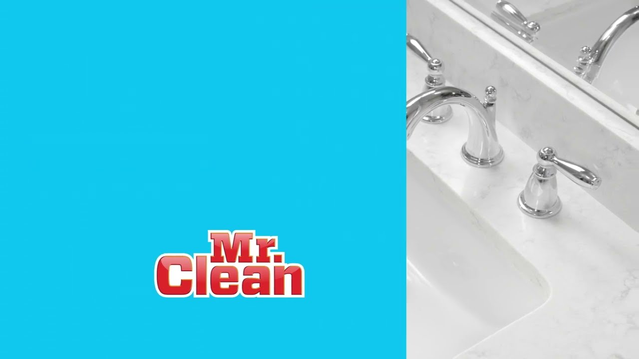 Magic Eraser Sheets - How To Clean Bathroom Sinks | Mr. Clean&reg;