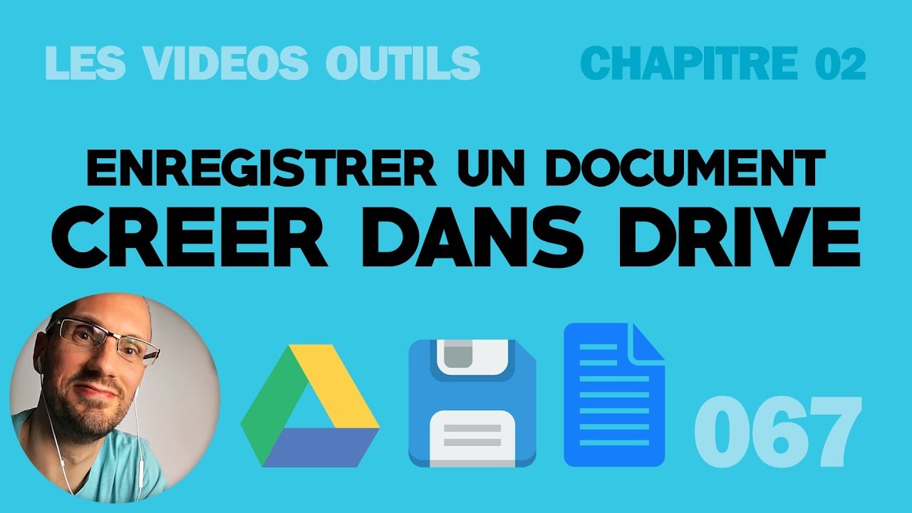 Enregistrer un document créer dans drive