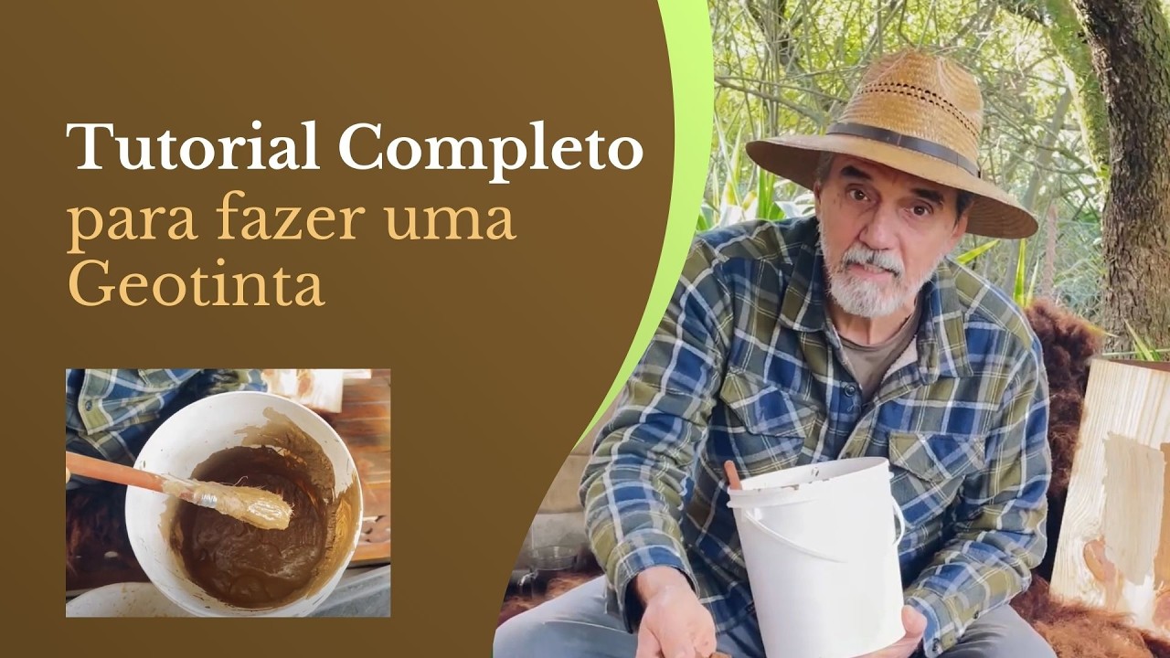 Como Fazer Geotinta - Passo a Passo com João Rockett