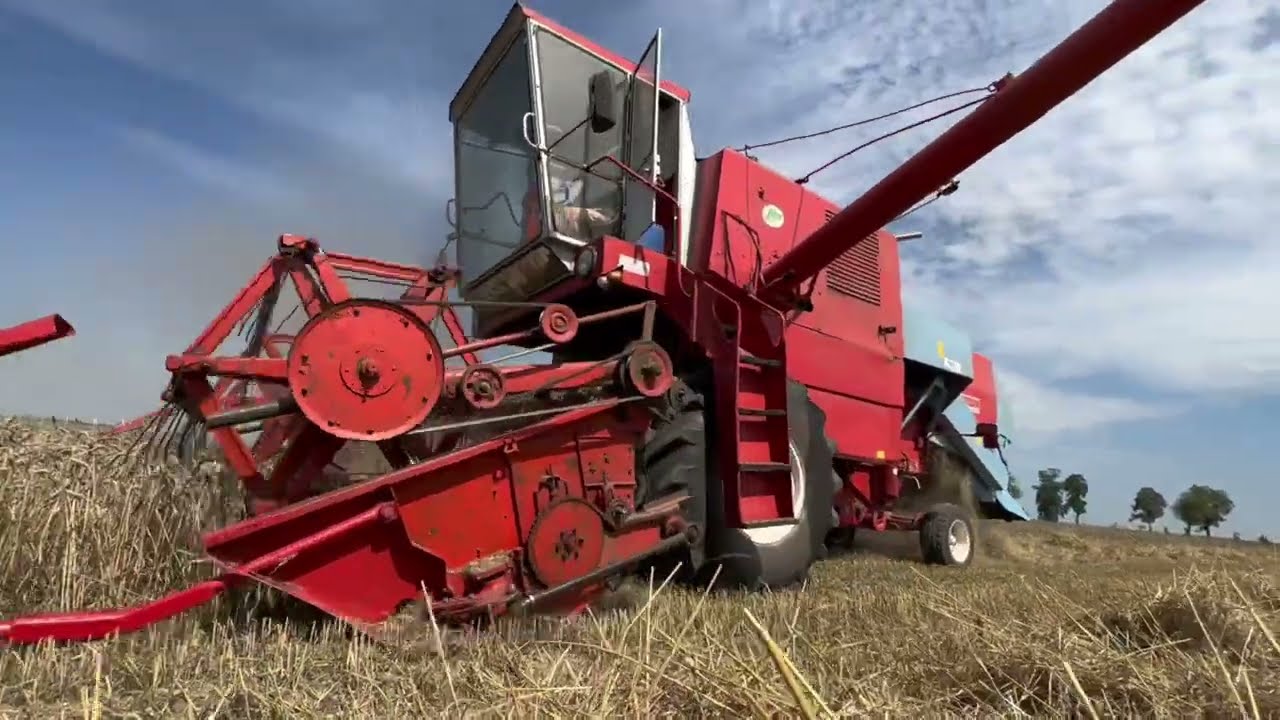 Żniwa 2023 BIZON SUPER Z056 Dźwięk Silnika