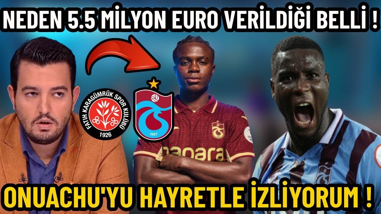 Safa Can Konuksever - Onuachu'yu Hayretle İzliyorum ! Karagümrük Trabzonspor Maç Yorumu !