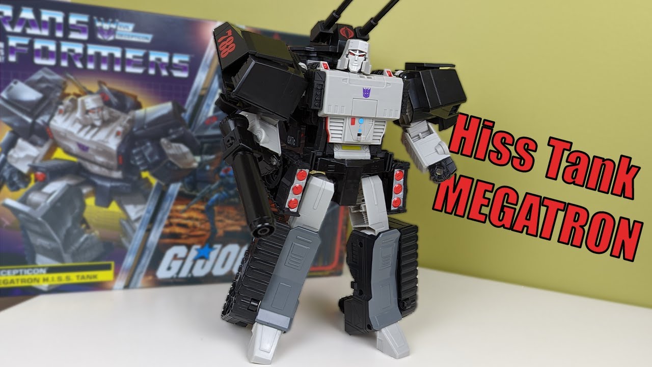 I Hoped This Would Be Better.....But It's Not | #transformers Hiss Tank G.I. Joe Megatron Review
