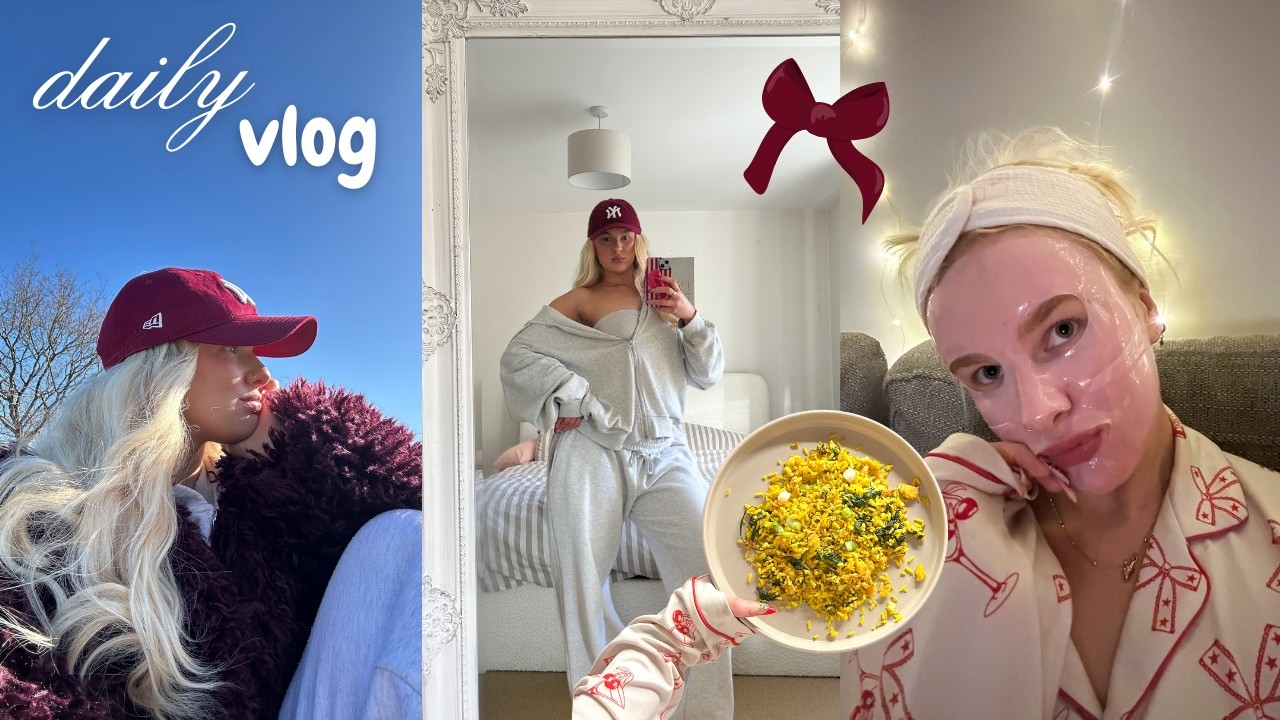DAILY VLOG 🎀 | trying to have a productive Monday