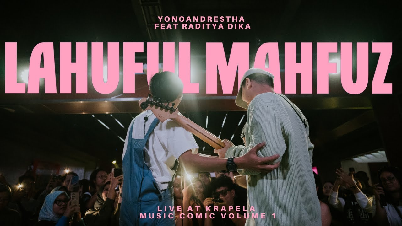 YonoandRestha Feat Raditya Dika Solo Guitar - Lahuful Mahfuz (Live at Krapela Music Comic Vol.1)