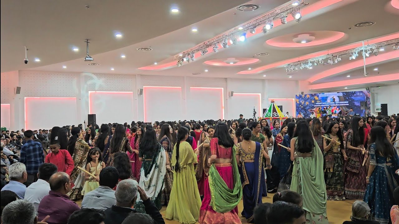 Navratri day 2  Maher centre leicester  UK