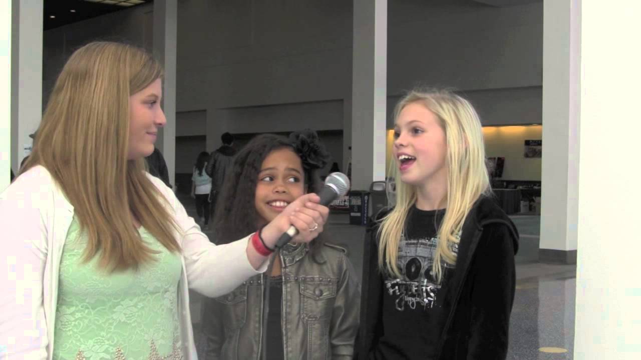 Asia Monet Ray and Jordyn Jones from Abby's Ultimate Interview at World of Dance LA