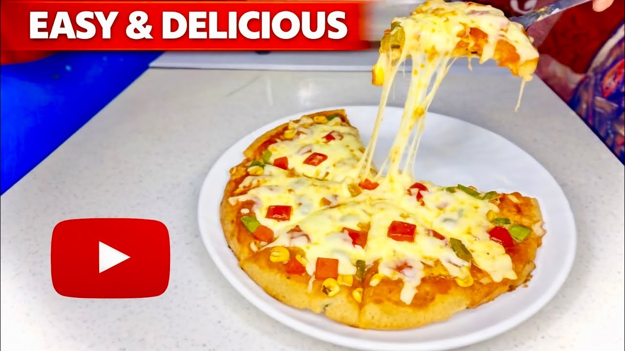 10 Min mein banaye Instant Rava Corn Pizza 🍕 | Na Maida, Na Oven, Na Yeast!/My fav zaika 