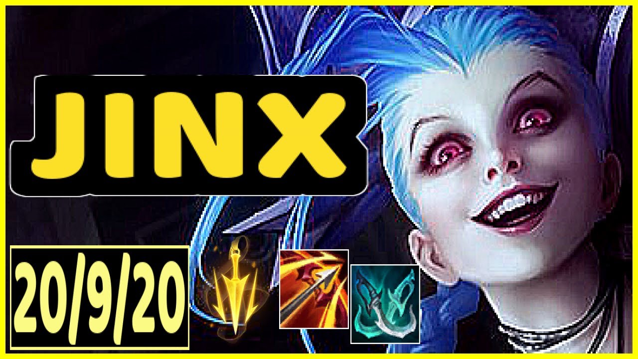 JINX VS TWITCH - 20/9/20 KDA ADC GAMEPLAY