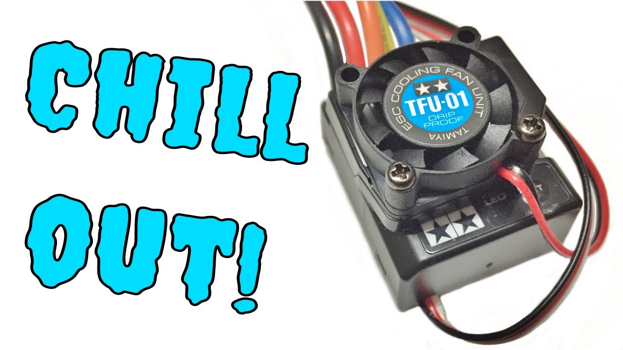Fitting a Tamiya TFU-01 Cooling Fan to a TBLE-02S ESC