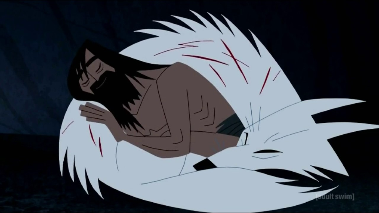 Samurai Jack and the Wolf Sleep for 10 minutes