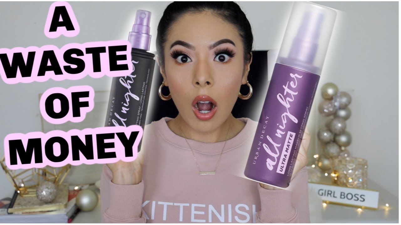Ультраматовый спрей для фиксации URBAN DECAY || Неудача?!😳