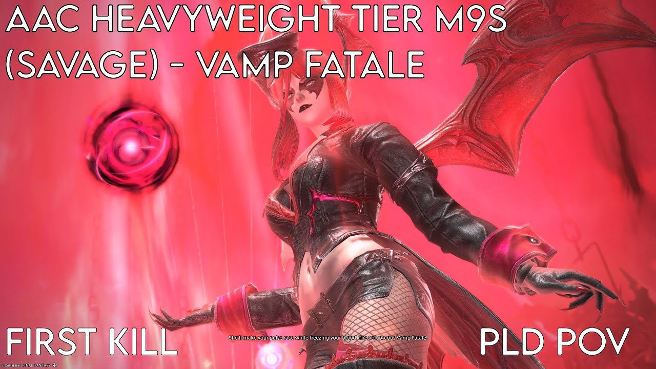 FFXIV OST AAC Heavyweight Tier M9S (Savage) - Vamp Fatale - First Kill | PLD PoV