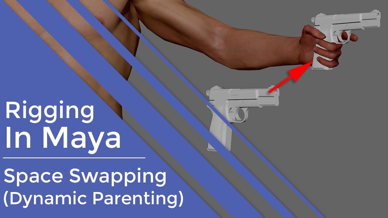 #RiggingInMaya | Часть 16 | Средний уровень | Переключение/обмен пространствами