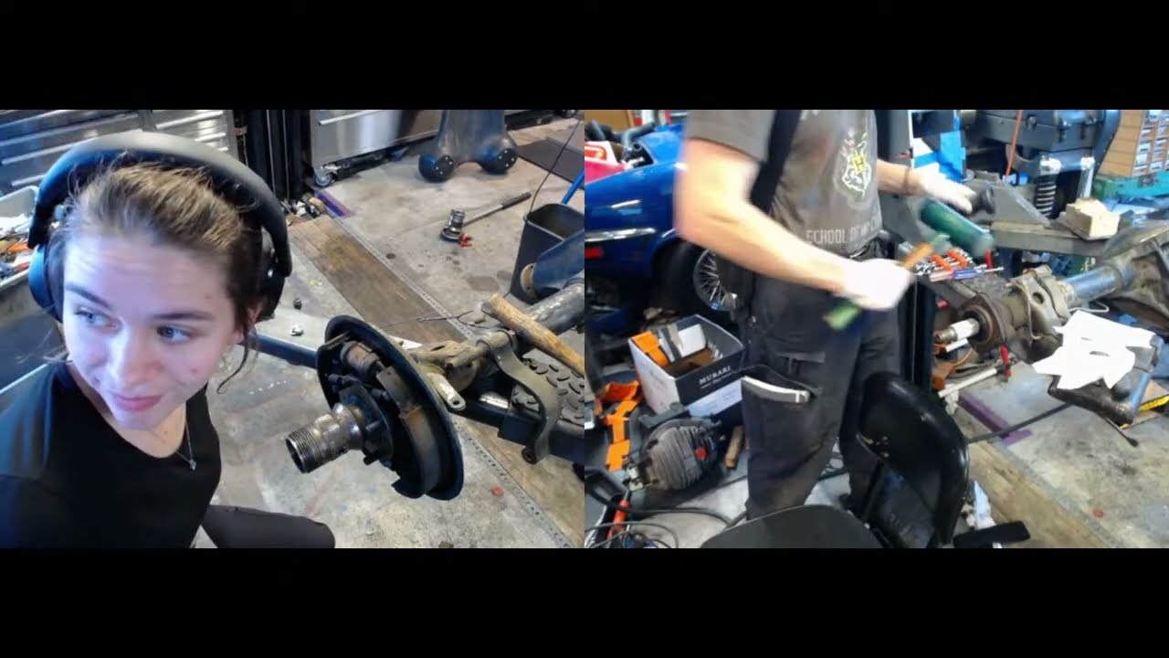 MGB rear axle oil seal replacement