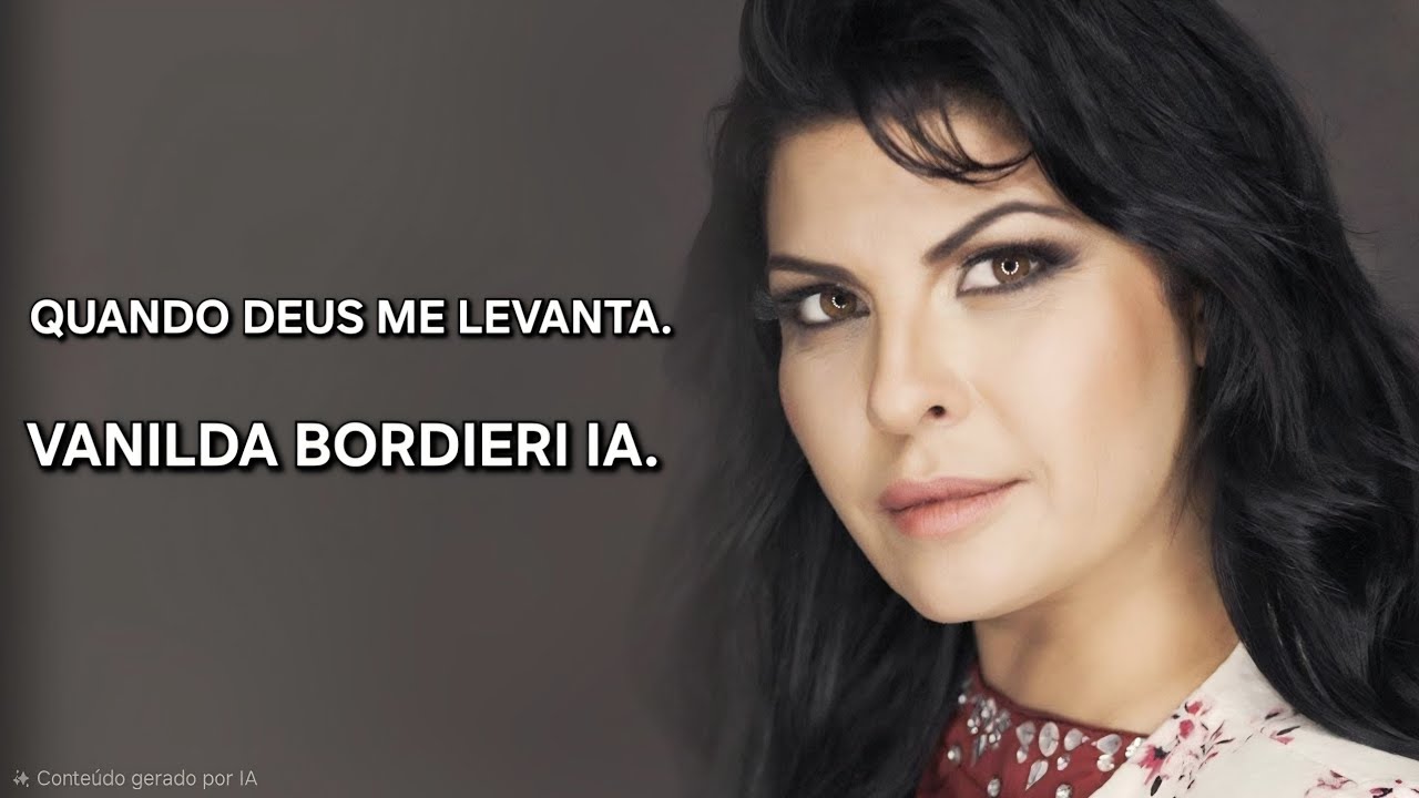QUANDO DEUS ME LEVANTA | VANILDA BORDIERI IA.