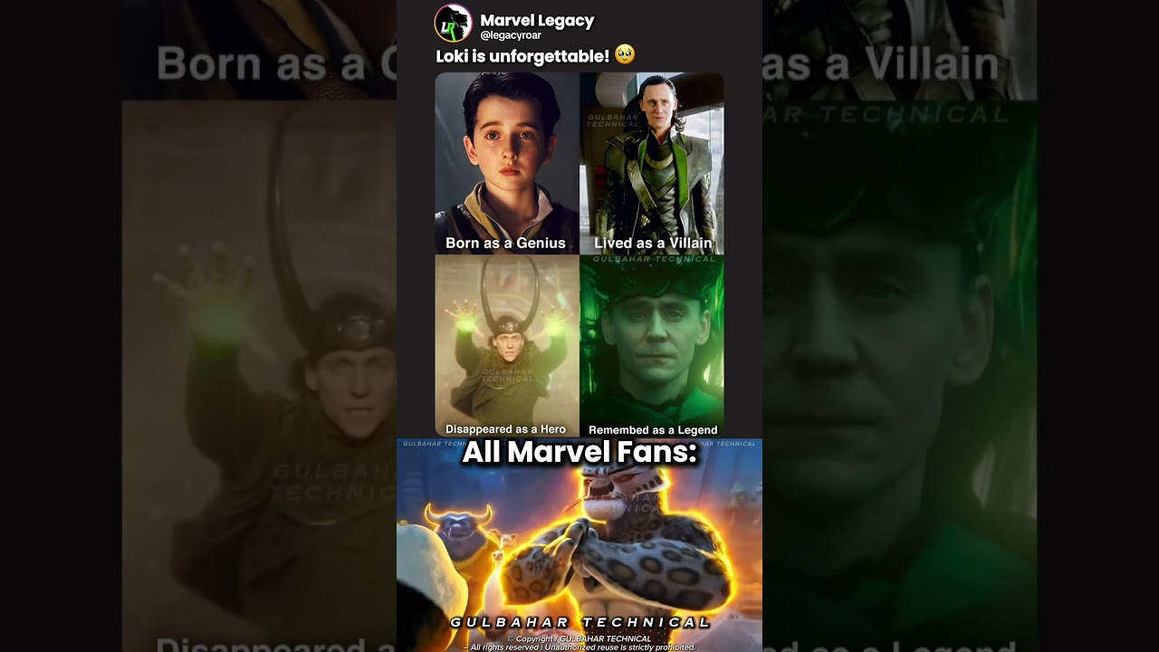 Loki&rsquo;s Journey: Villain to Legend 😮