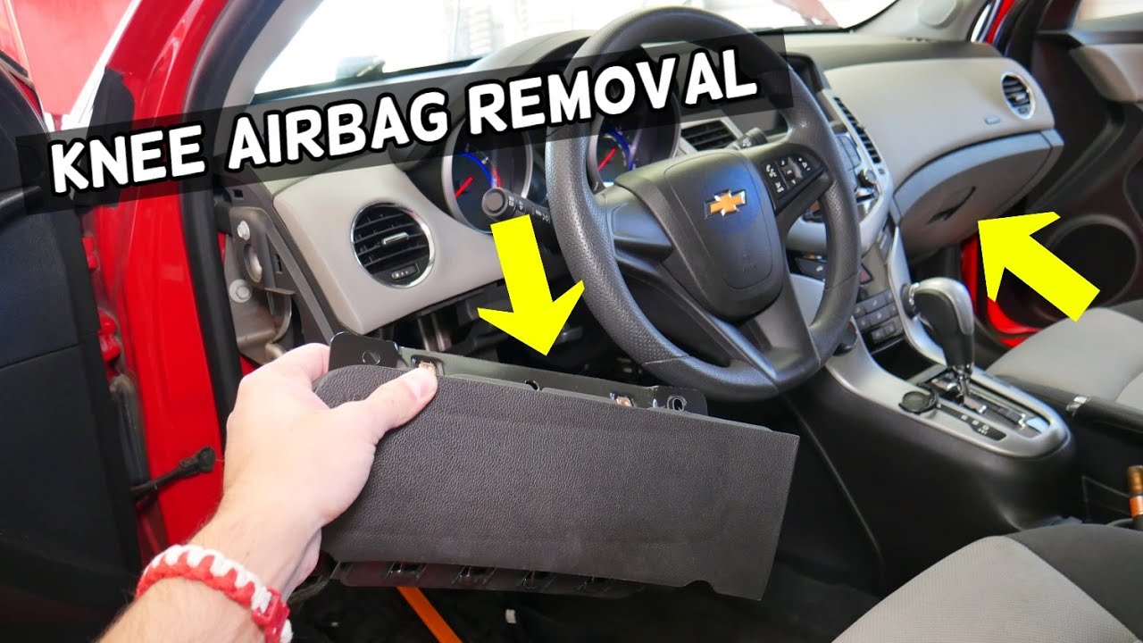 CHEVROLET CRUZE FOOT KNEE AIRBAG REMOVAL REPLACEMENT