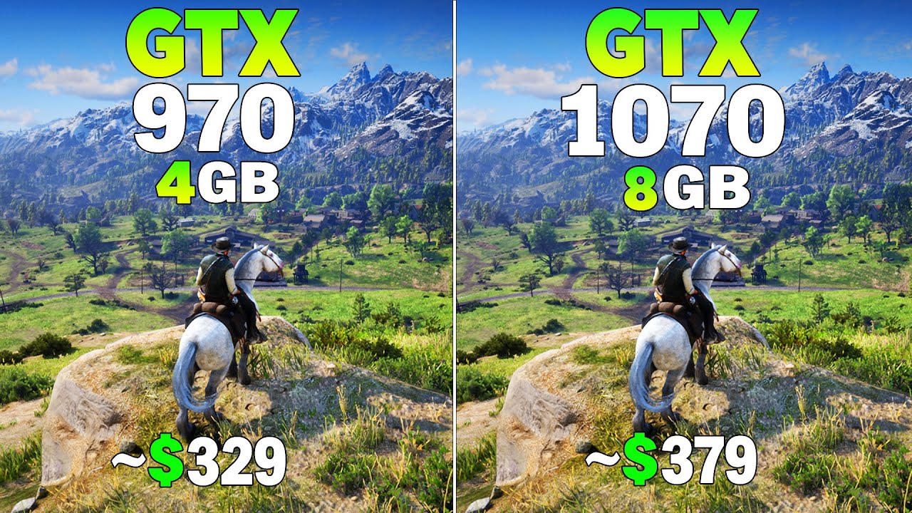 GTX 970 Vs GTX 1070 - Test in 12 Games