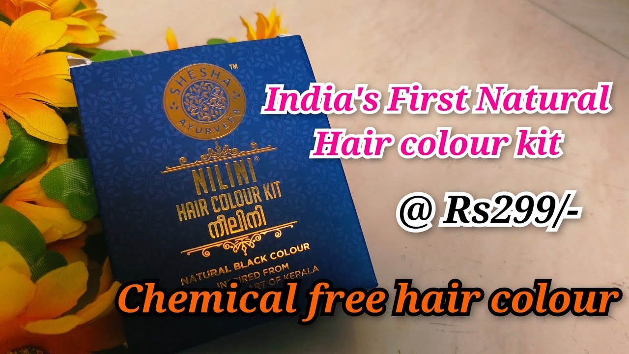 NILINI hair colour kit @Rs299/-/Shesha Ayurveda #haircare #hairdye #ayurveda #haircolor