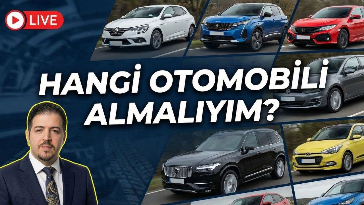 Hangi Otomobili Almalıyım? | Önce Kendime Sonra Sizlere Ücretsiz Canlı Yayında Araba Bakıyoruz