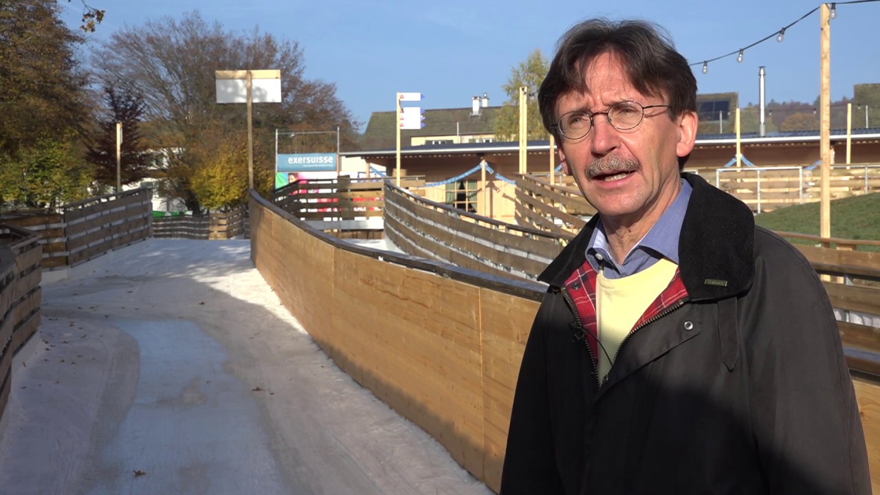 «Eis im Park»: TELE TOP testet die Schaffhauser Eispiste (TELE TOP)