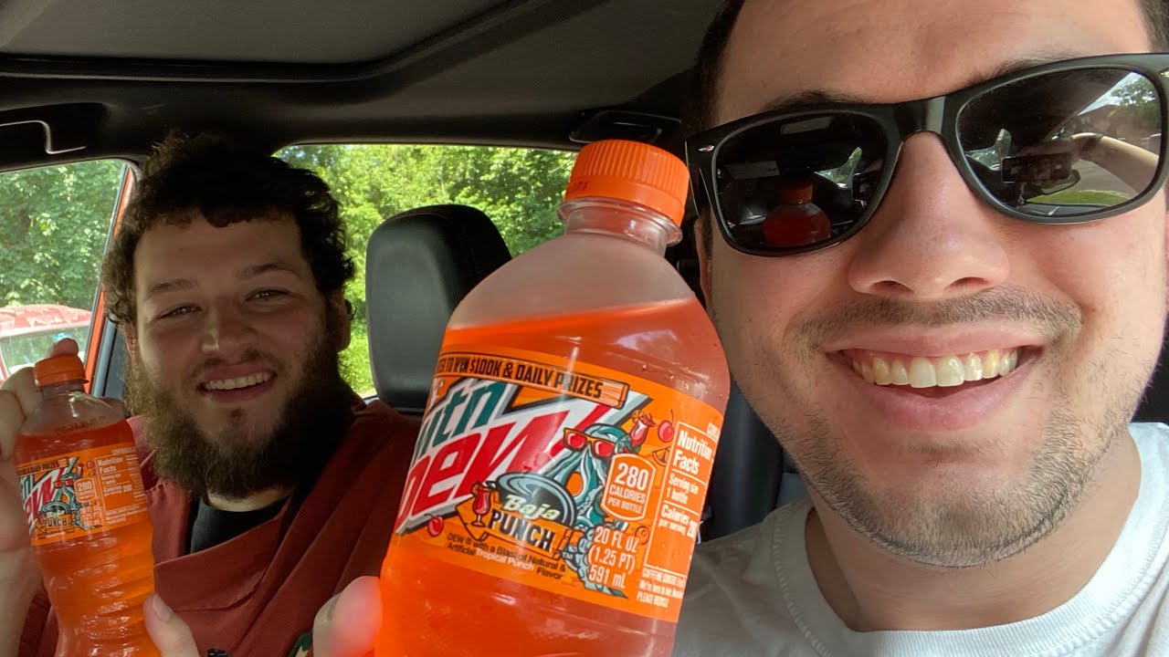 MTN DEW BAJA PUNCH TASTE TEST! 🍹 BAJA IS BACK!