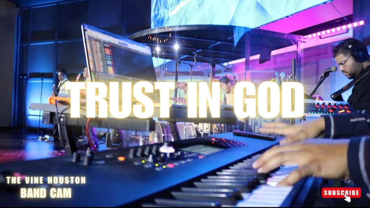 We played Trust in God // Confio en Dios // The Vine Houston // Band Cam // June 1 2025