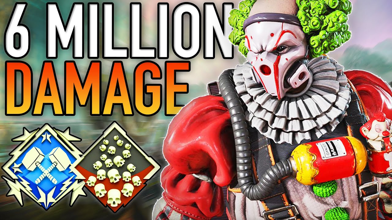 How A 6 Million Damage CAUSTIC Main Plays Apex Legends!