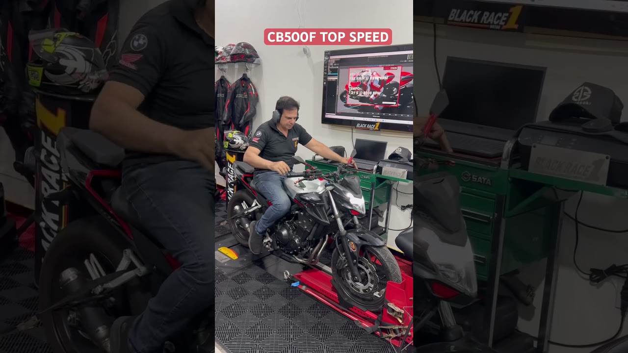 CB500F TOP SPEED