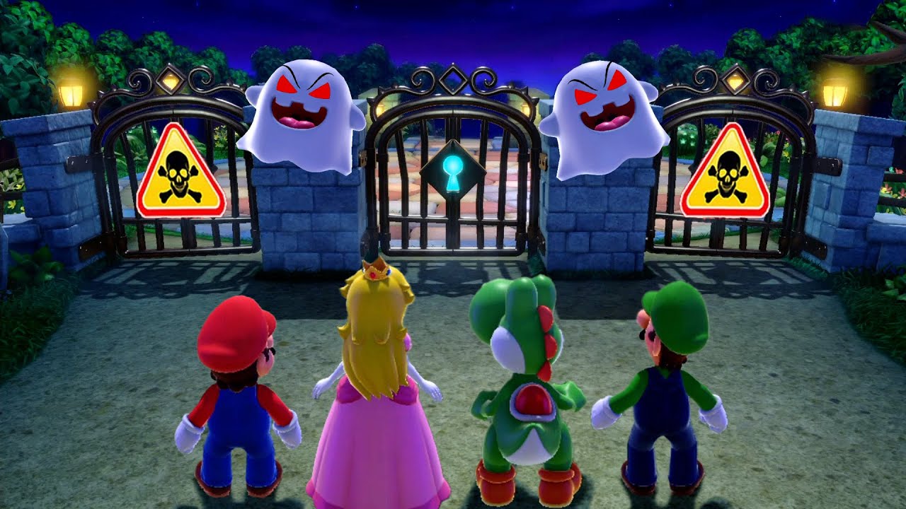 【スーパー マリオパーティ ジャンボリー】ミニゲームマリオVsピーチVsルイージVsヨッシー(最強CPU｢たつじん」)