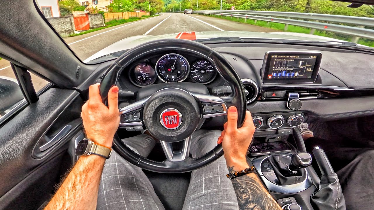 2018 FIAT 124 Spider 1.4 AT - ТЕСТ-ДРАЙВ ОТ ПЕРВОГО ЛИЦА