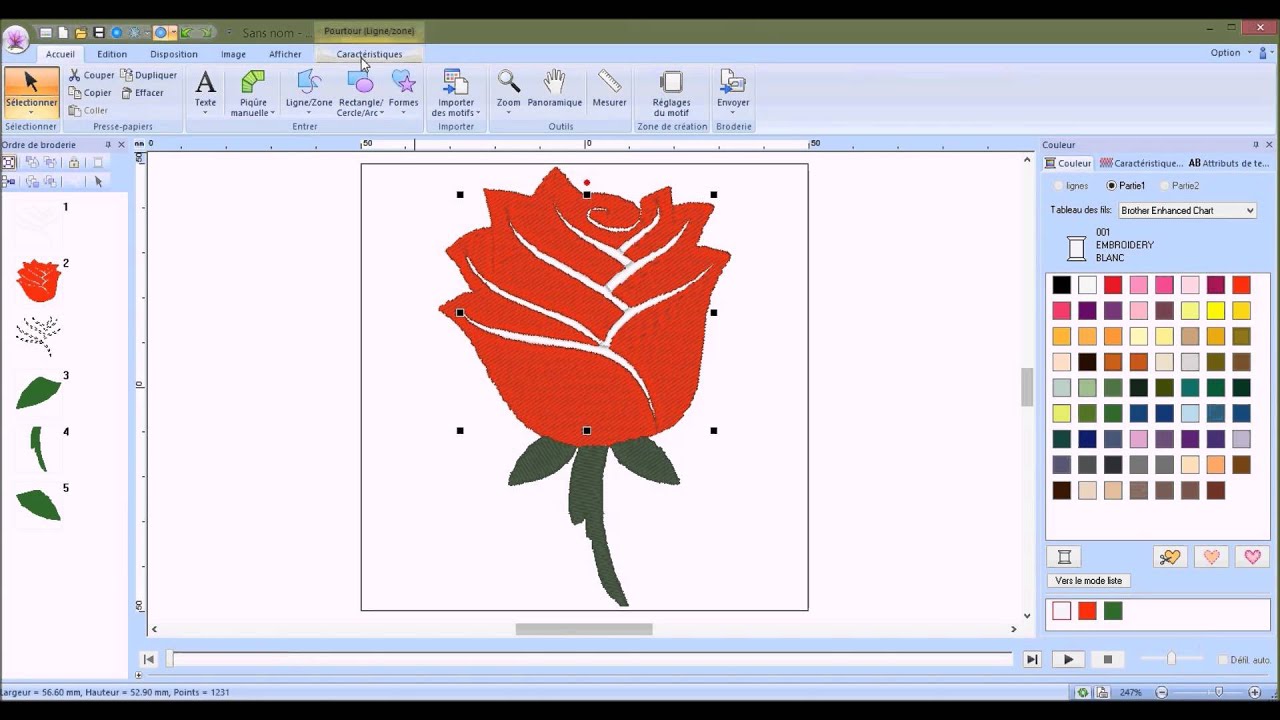 Cours de numérisation niveau intermédiaire sur PE Design Next par Patchwork passion