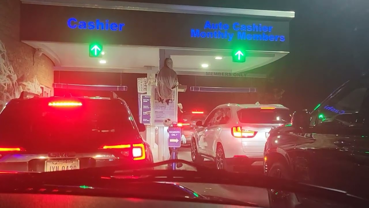 Haunted Car Wash at Columbus, Ohio
