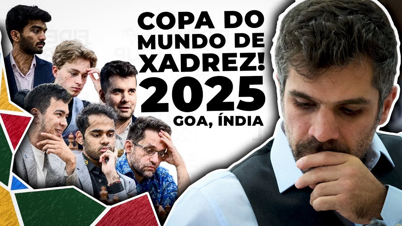 Joguei a Copa do Mundo de Xadrez na Índia!