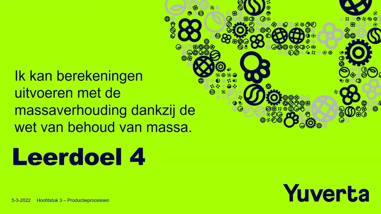 NaSk2 Chemie Overal 3 vmbo GT - H3 - Leerdoel 4 - Massa berekenen in 'n reactie met massaverhouding