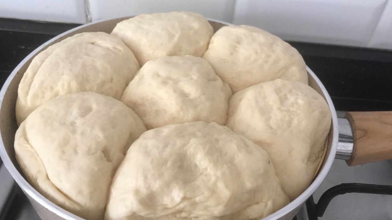 FIRIN YOK TAVADA PUF PUF KABARAN ÇİÇEK EKMEK TARİFİ-evde çiçek ekmek yapımı-yemek adası