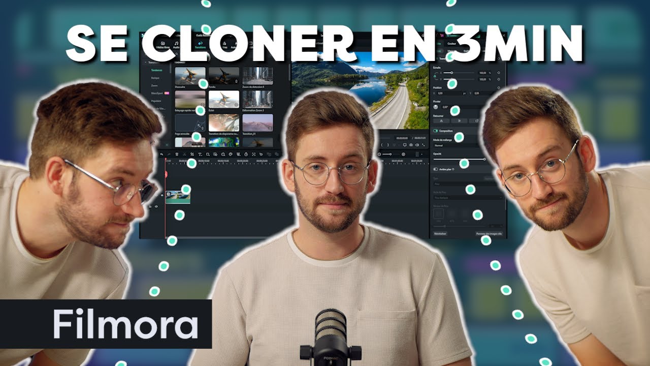 Comment Se Cloner En Vidéo Avec Filmora - Tuto Débutant