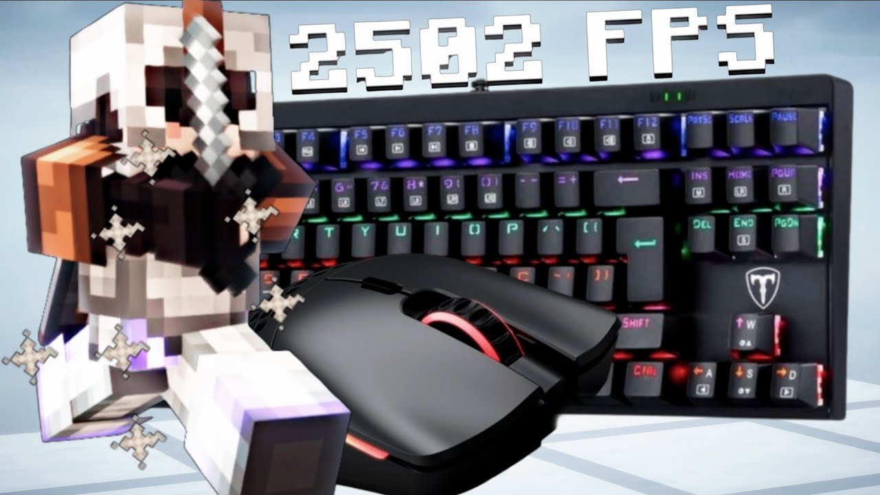 Clicky Keyboard + Mouse ASMR Sounds | Bedwars (Come Back)