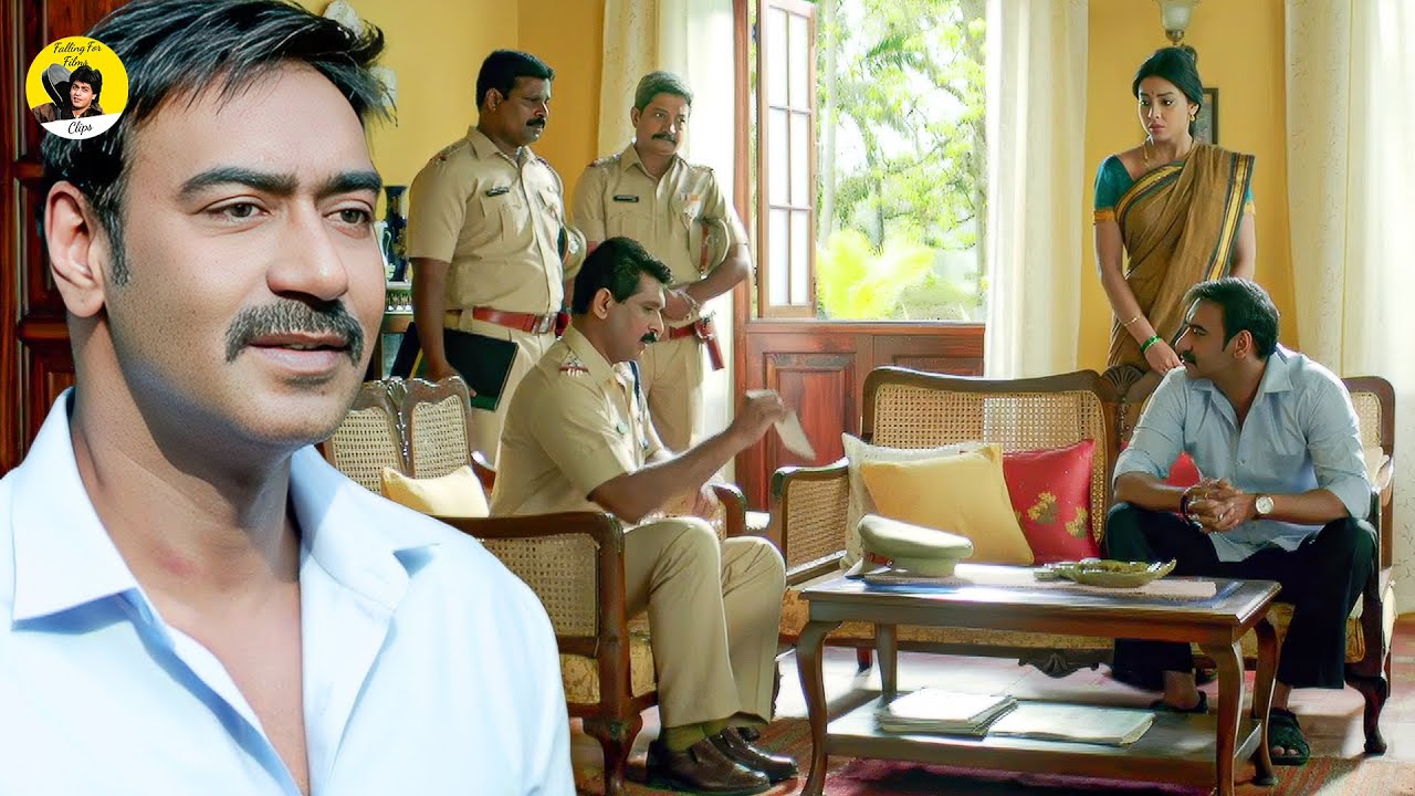 विजय ने पुलिस को बताई २ अक्टूबर के पूरी कहानी | Ajay Devgn & Tabu | Drishyam | Suspense Movie Scene