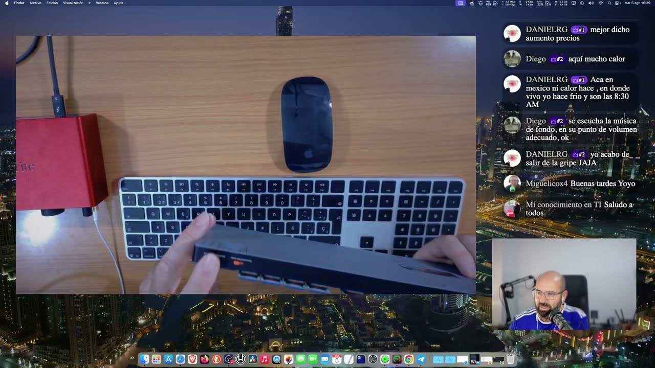LIVE | Teclado y ratón mágicos de Apple y editando podcast de Sube y Batiburrillo