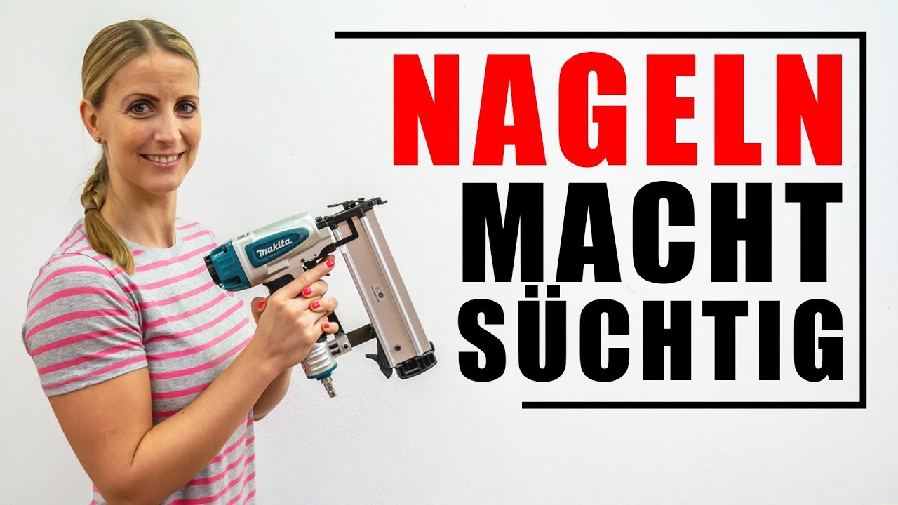 NAGELN 💖 MACHT SÜCHTIG! Warum? Das erkläre ich Dir in der Vostellung des Makita AF505N