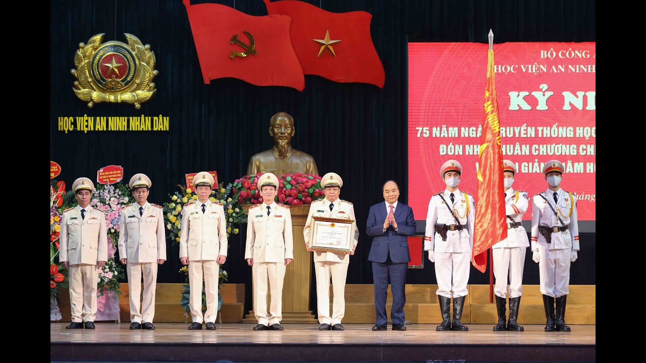 Kỷ niệm 75 năm Ngày truyền thống Học viện An ninh nhân dân | Phóng sự | C500TV
