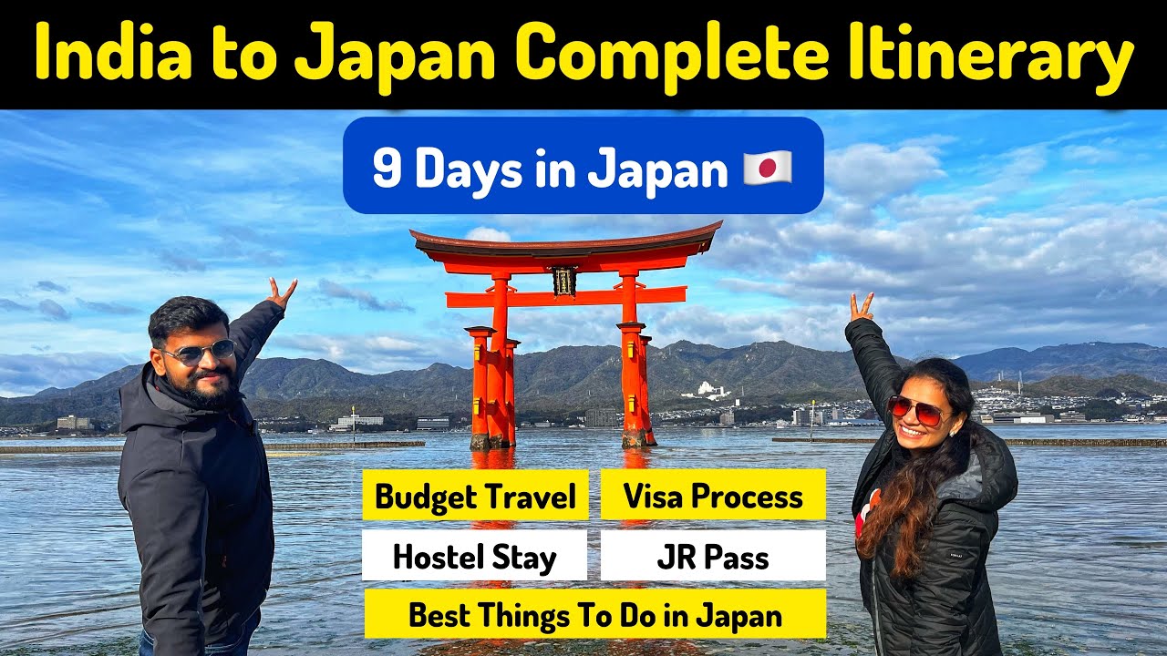 9 Days in Japan - Itinerary With Cost | India to Japan Travel Guide 2025 | VISA, SIM, FOREX