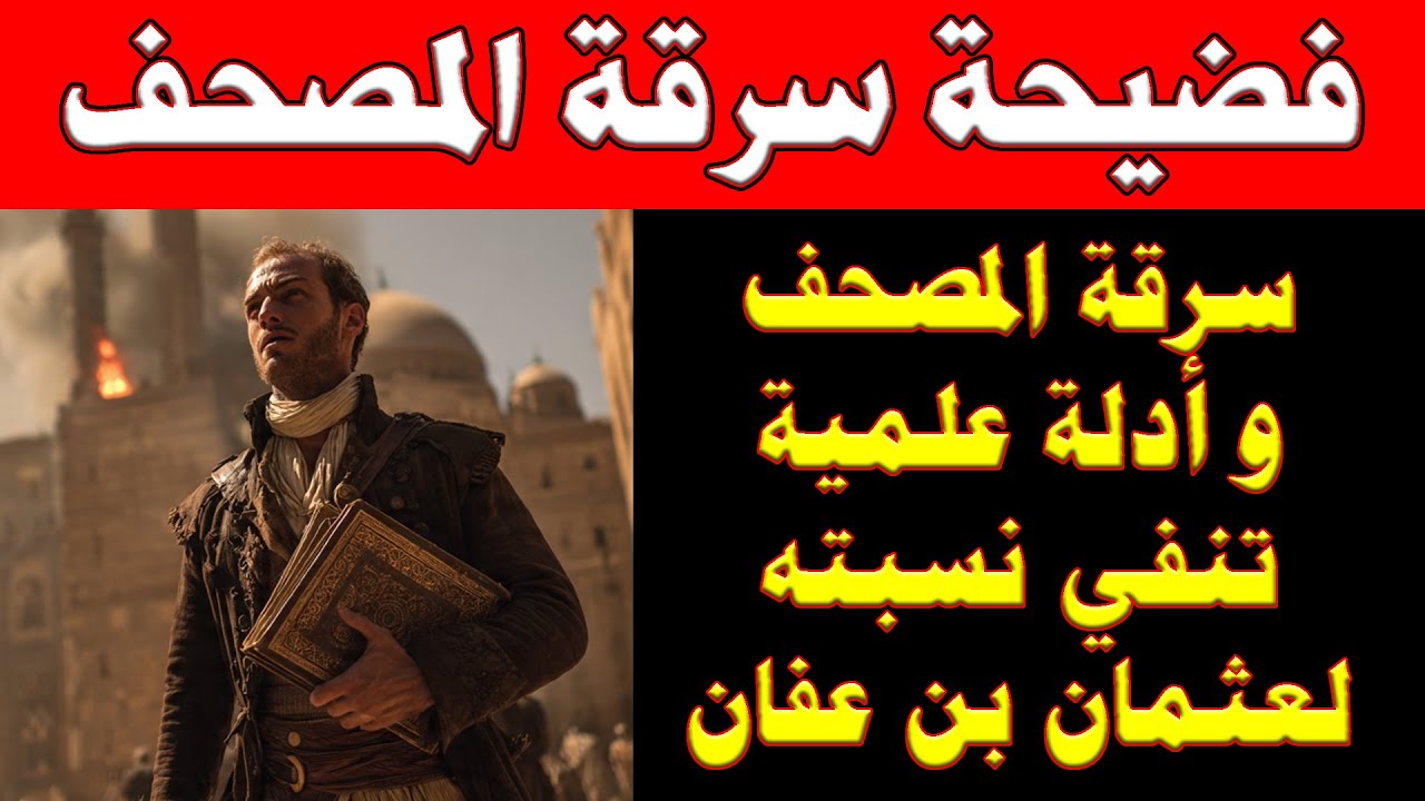 واقعة سرقة المصحف | وأدلة علمية تنفي نسبته لعثمان بن عفان