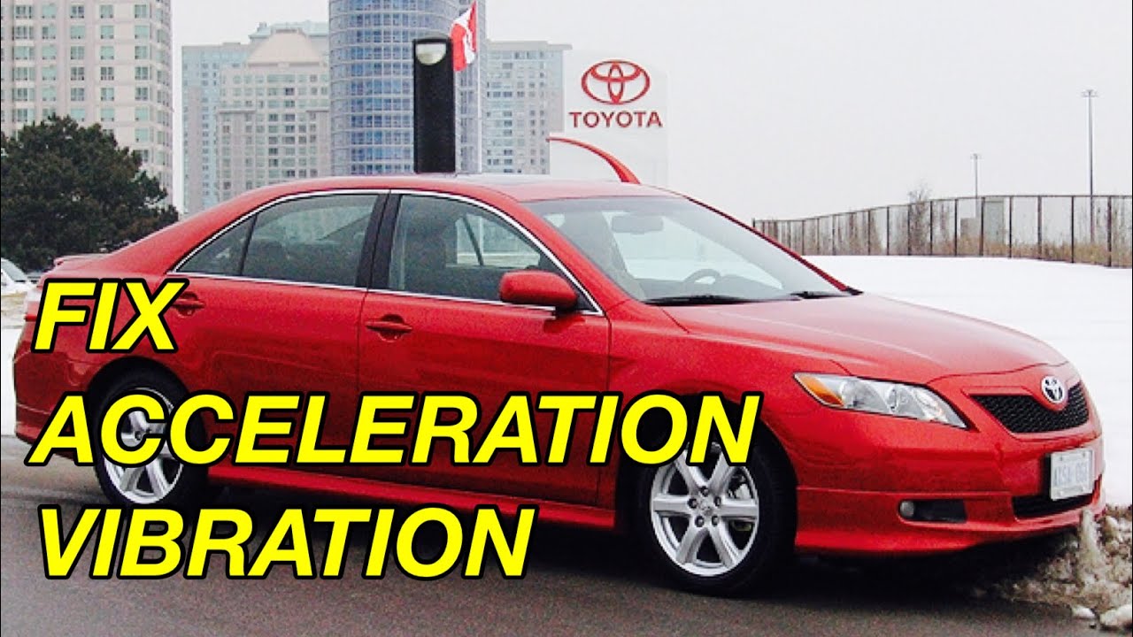 Toyota Camry 2.4L Top Motor Mount Replacement 07 08 09 10 11 | 2AZFE | Shutter Takeoff vibration