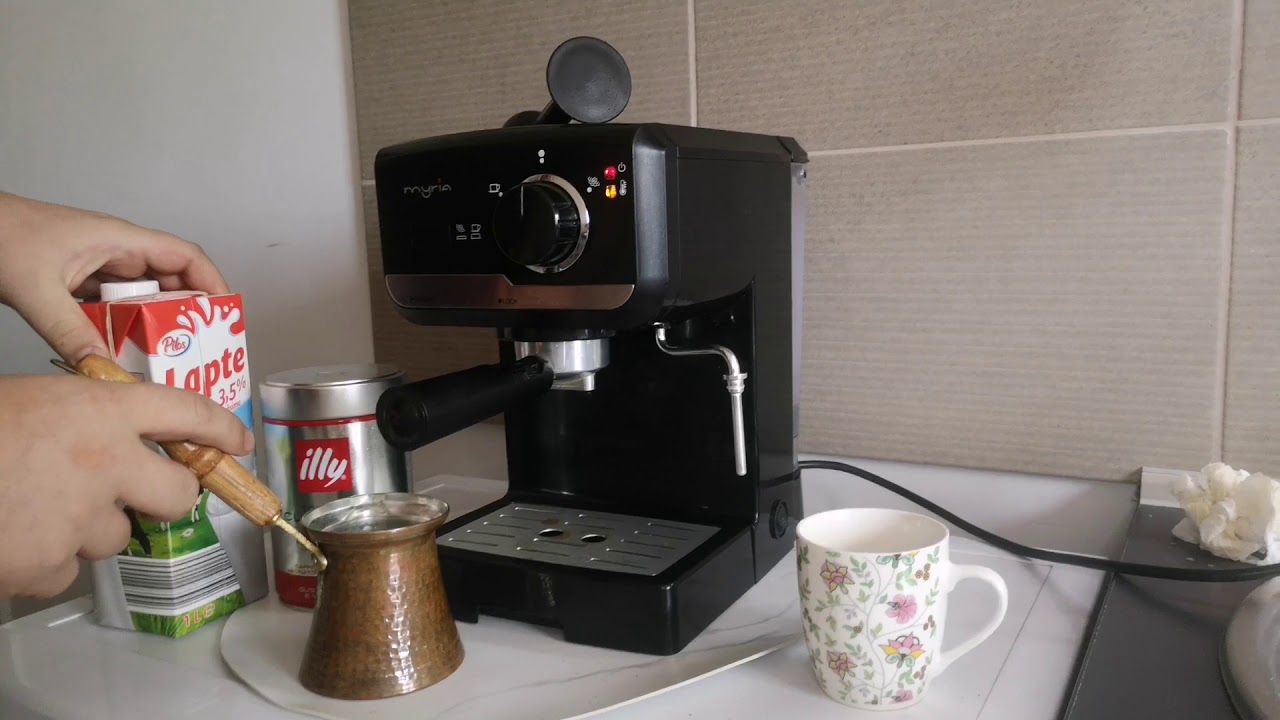 Cum facem un Cappuccino Corect acasa(la un espressor Myria My4119)