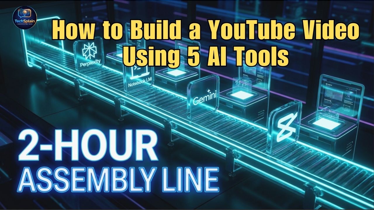 The 2-Hour Assembly Line: 5 Free AI Tools to Speed Up Your YouTube Workflow
